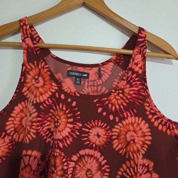 EUC LIKE NEW TOAD & CO PRINTED TANK TOP SIZE XS - Picture 6 of 11